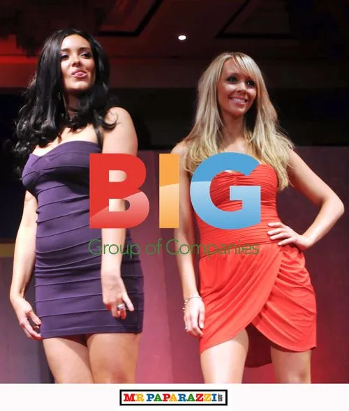 Stefanie Wilson and Charlotte Mears at Fake Bake Fashion Show
