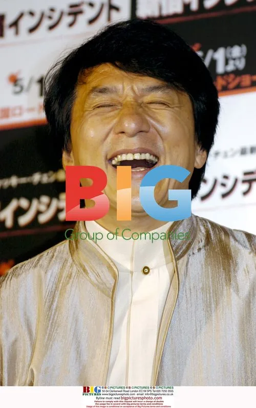Jackie Chan attends "Shinjuku Incident" premiere in Tokyo