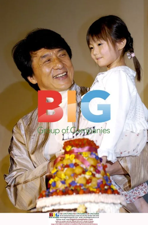 Jackie Chan and Ryoka Ihara at Shinjuku Incident Premiere