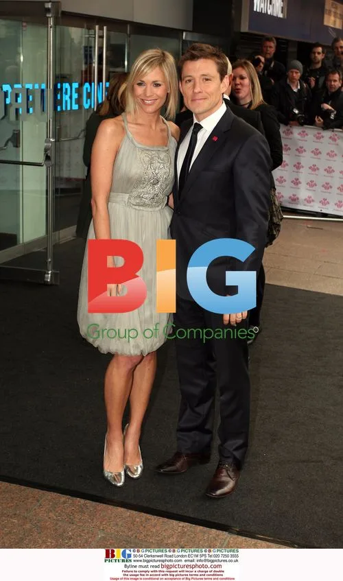 Jenni Falconer and Ben Shepard at Prince's Trust Awards