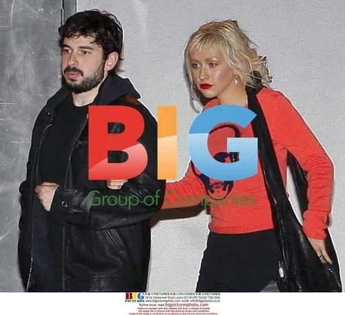 Christina Aguilera & Jordan Bratman Dinner