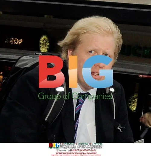 Boris Johnson rides bike to Selfridges party