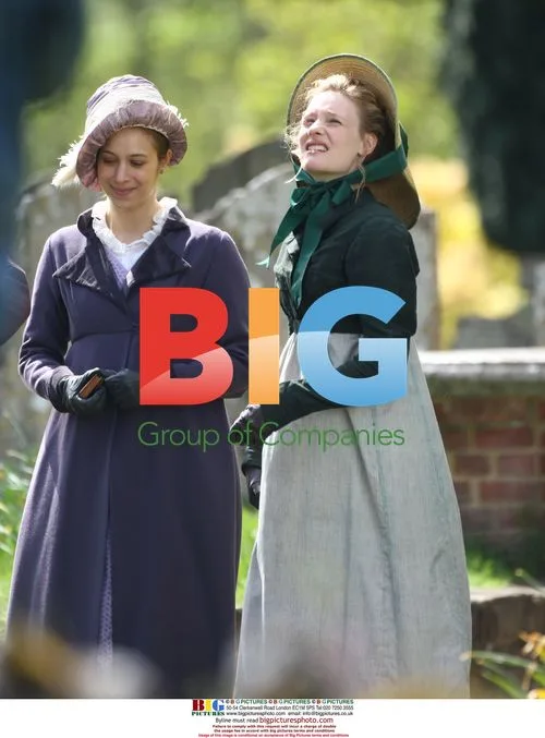 Filmset of "EMMA" period drama TV show