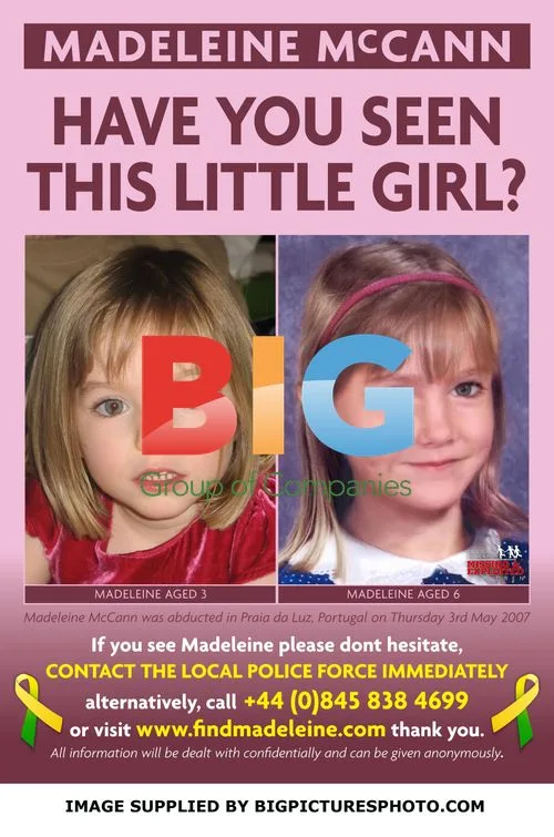 Find Madeleine McCann Posters