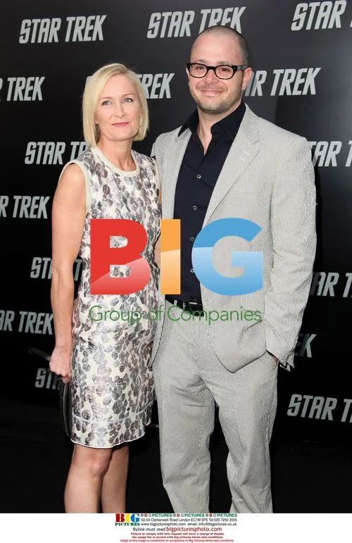 Damon Lindelof and wife at 'Star Trek' LA premiere