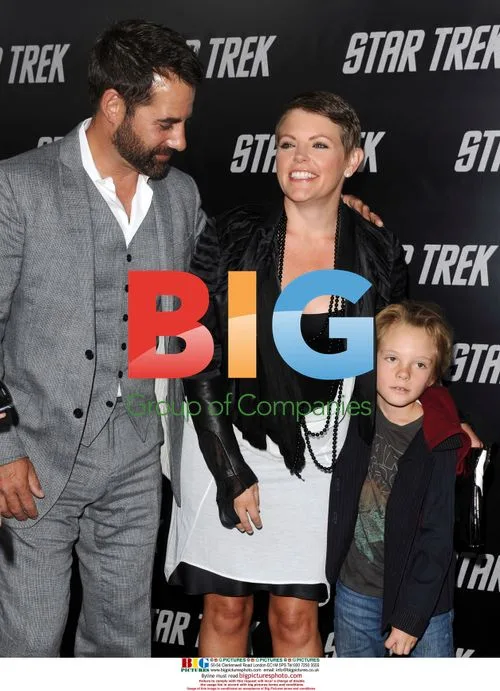 Natalie Maines & Adrian Pasdar at "Star Trek" Premiere