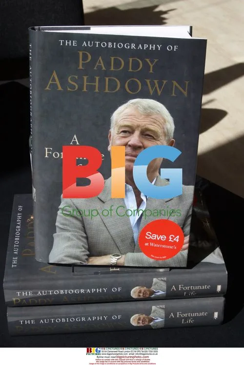 Paddy Ashdown book signing in Liverpool