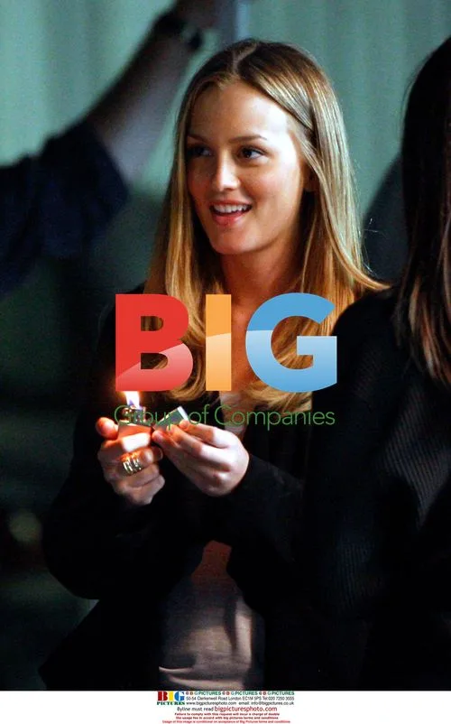 Leighton Meister filming 'The Roommate'