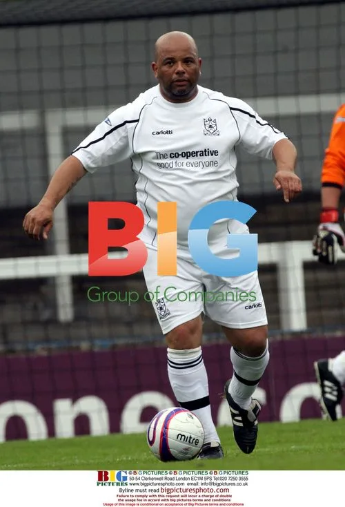 Trevor Dwyer-Lynch plays in charity football match