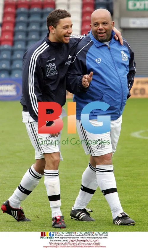 Coronation Street and Waterloo Road stars play charity football
