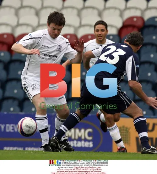 Craig Kelly at charity football match