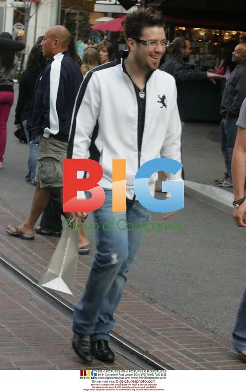 Danny Gokey Out Shopping in NYC