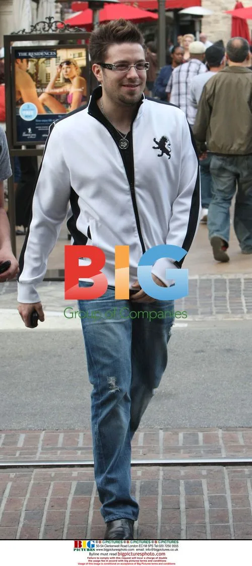 Danny Gokey shopping at The Grove Mall