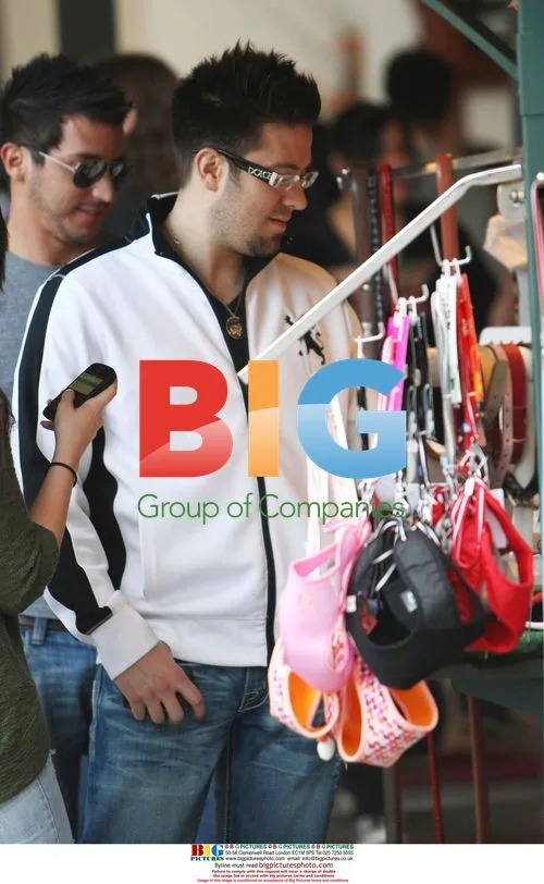 Danny Gokey Shopping at The Grove Mall