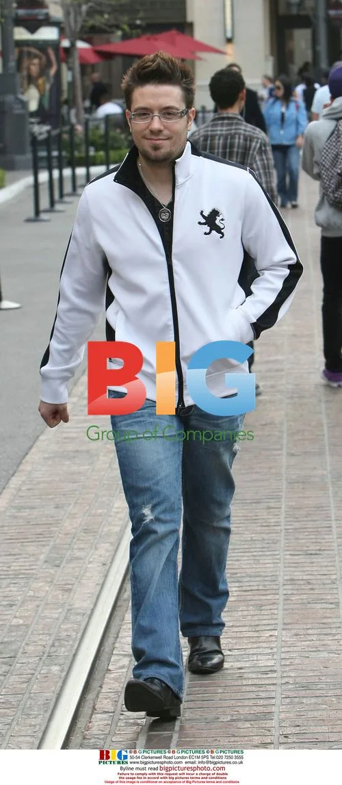 Danny Gokey shopping at The Grove Mall