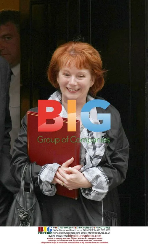 Hazel Blears leaves No. 10 Downing St.