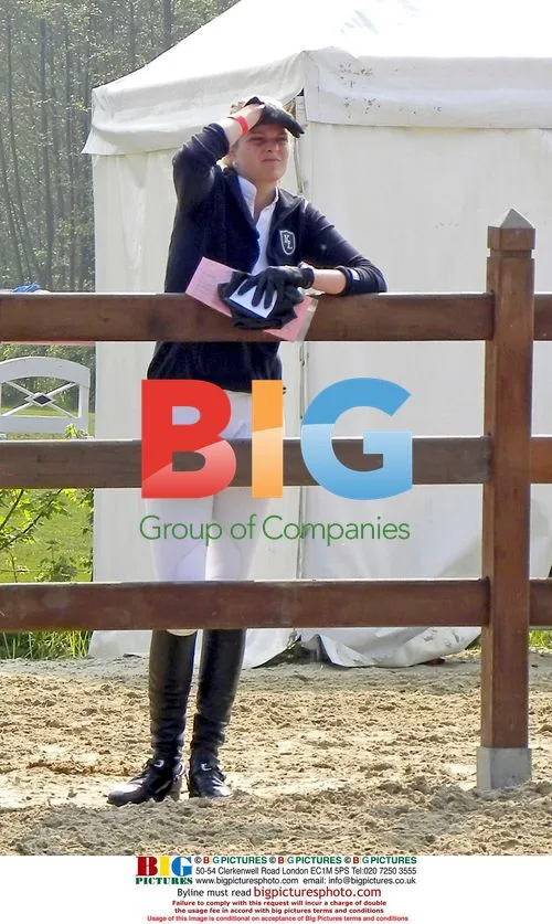 Athina Roussel Onassis at CSI Jumping