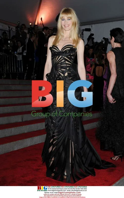 Claudia Schiffer at 2009 Met Gala