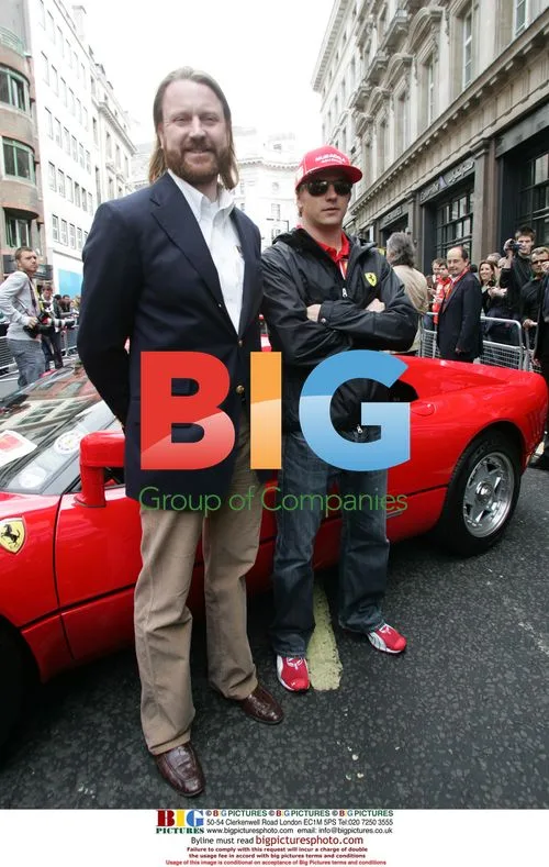 Kimi Raikkonen at Ferrari Store Opening