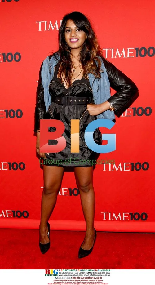 M.I.A. at Time's 100 Most Influential Gala
