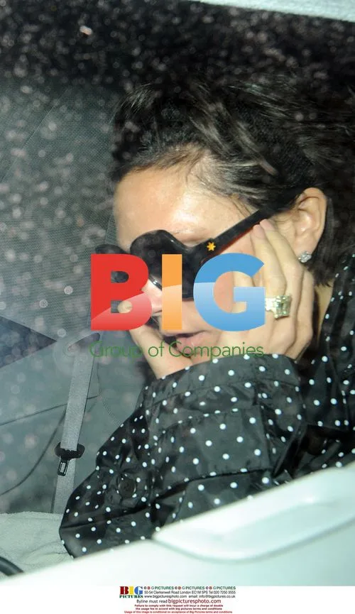 Victoria Beckham Leaves Hotel in London