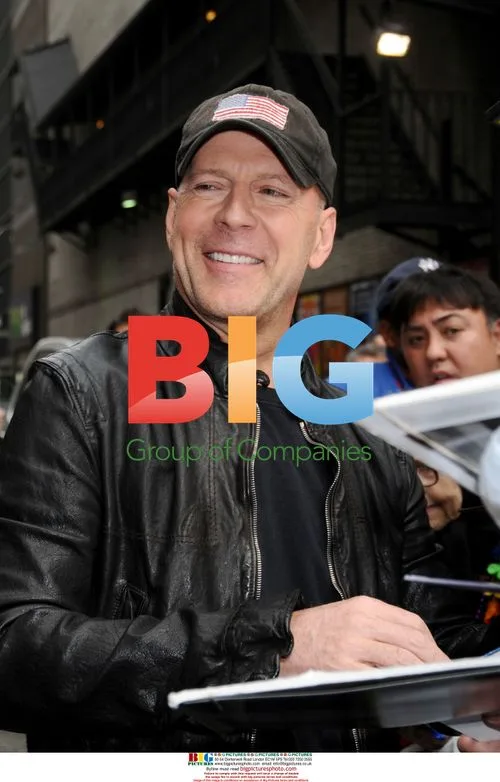 Bruce Willis arrives at 'Late Show' taping