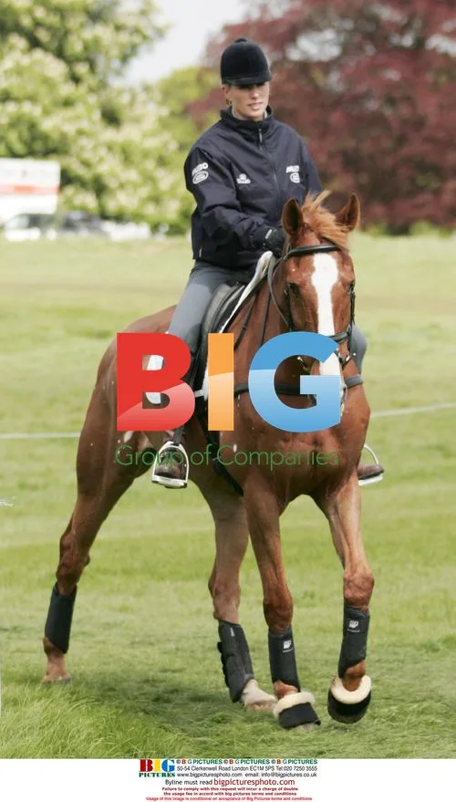 Zara Phillips at Badminton Horse Trials