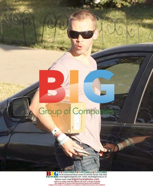 Dominic Monaghan Spotted with Concert Bracelets