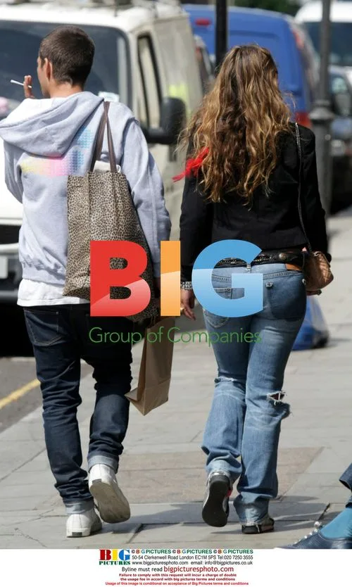 Jade Jagger and Dan Williams in London