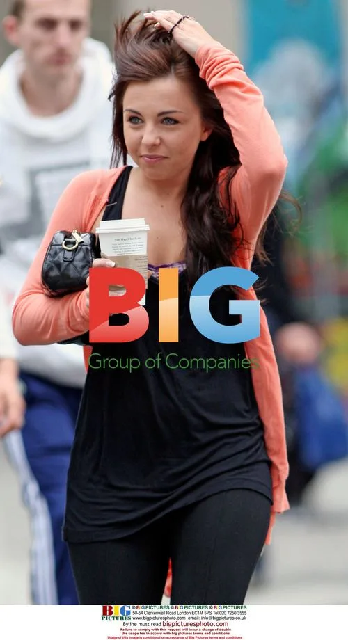 Louisa Lytton with American Pie co-stars in Vancouver