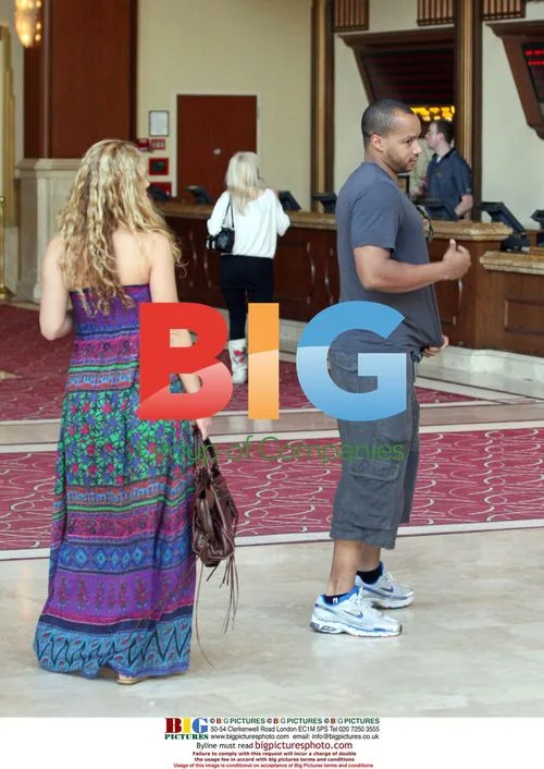 Donald Faison and Cacee Cobb at The Grove