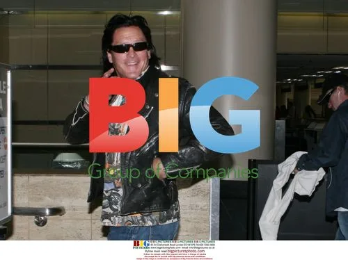 Michael Madsen Departs LAX Airport