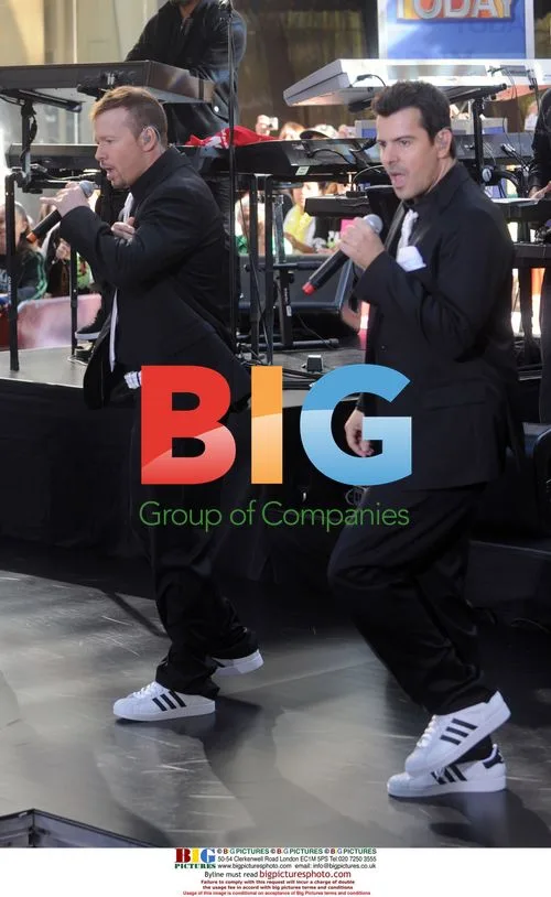 Jordan Knight of New Kids On The Block Performing on Today Show