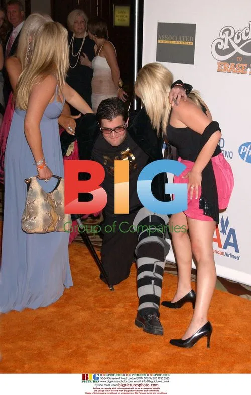 JASON DAVIS falls at Race To Erase MS Gala