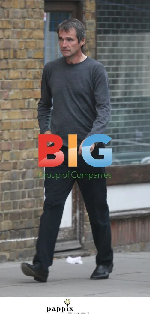 Alan Hansen Out and About in North London