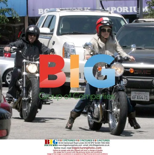 Pink and Carey Hart Bike Ride