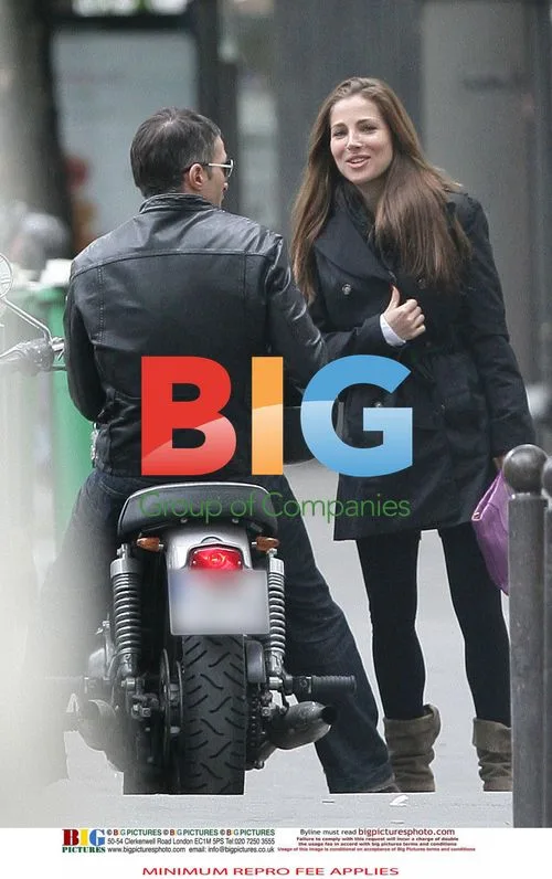 Elsa Pataky and Olivier Martinez in Paris