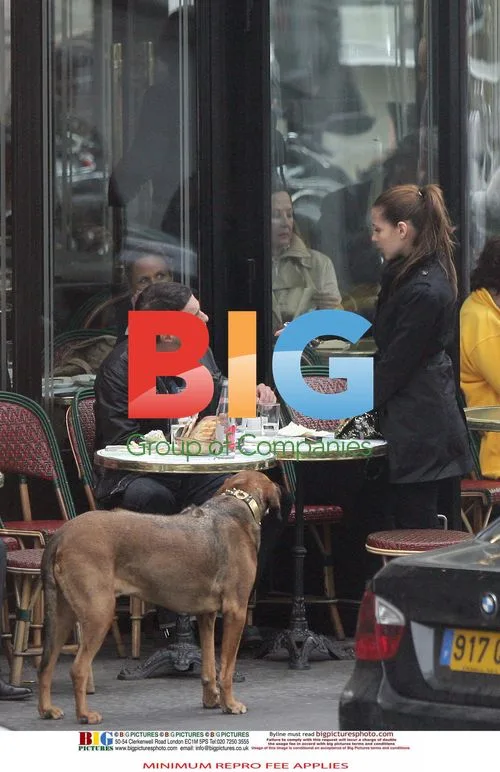 Elsa Pataky and Olivier Martinez in Paris