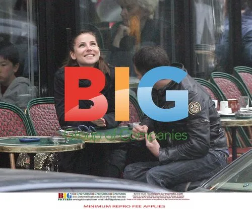 Elsa Pataky and Olivier Martinez in Paris