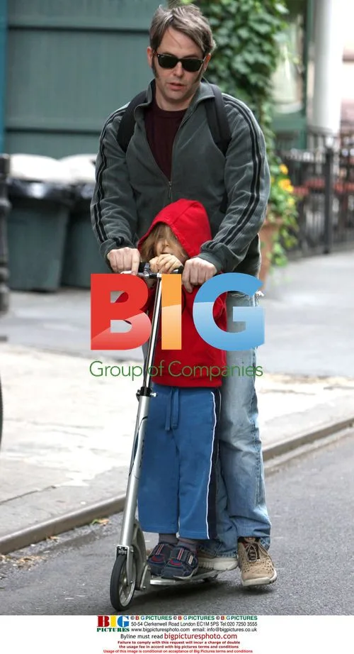 Matthew Broderick with son James