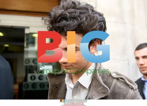 The Jonas Brothers Leaving Radio One Studios