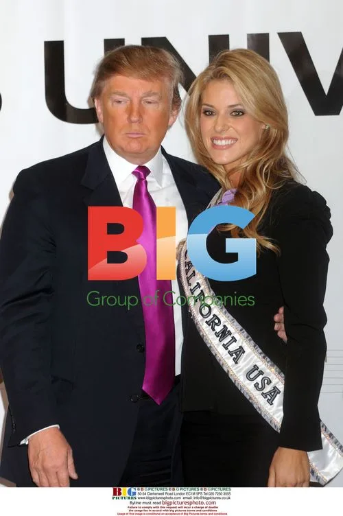 Trump and Prejean at press conference