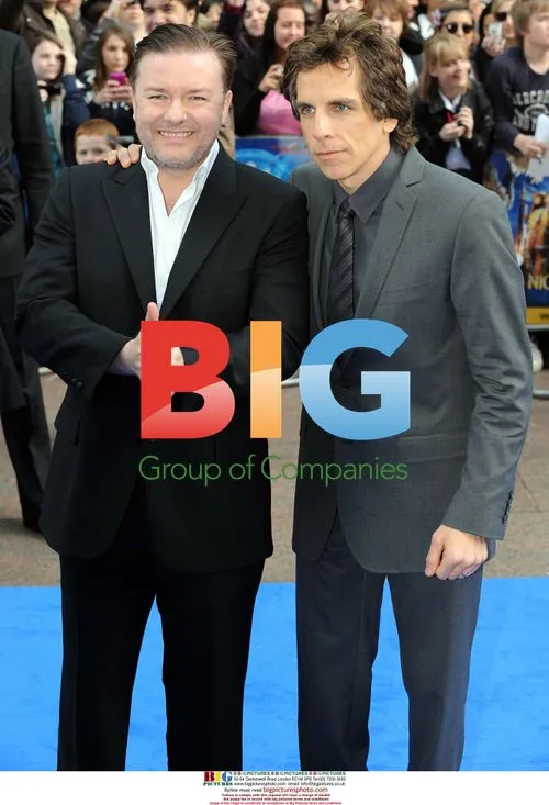 Ricky Gervais and Ben Stiller at 'Night at the Museum 2' Premiere