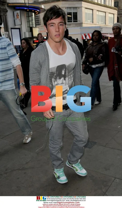 X-Factor Finalist Austin Drage at Miss Great Britain