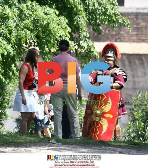 Bill Gates Family Vacation in Rome