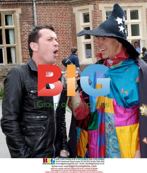 Shane Ritchie at Harry Potter school fair