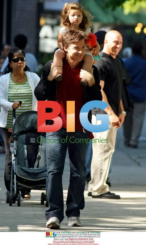 Jason Bateman with daughter in Brooklyn