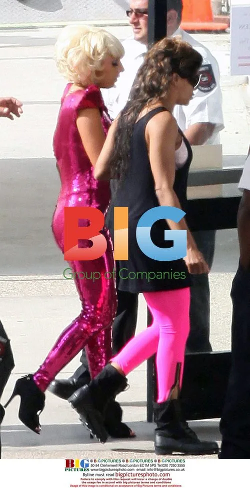 Lady Gaga Prepares to Perform on DWTS