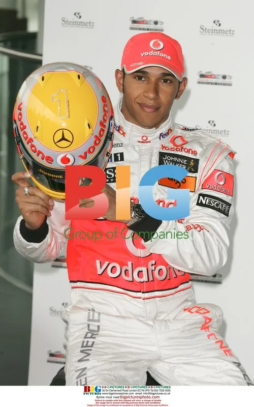 Lewis Hamilton unveils new McLaren Helmet