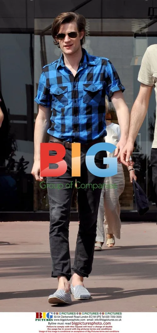 Matt Smith strolls in Cannes